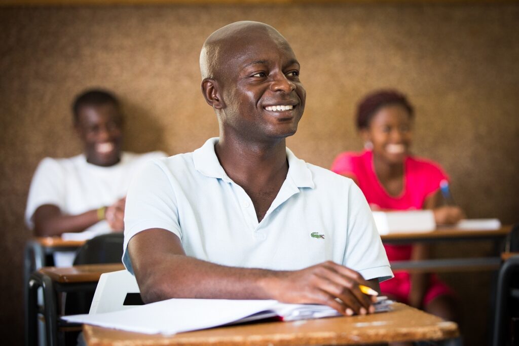 ACC Student in class (Mwadiya)