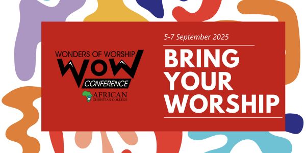 WOW Conference / 5-7 September 2025 / Bring Your Worship